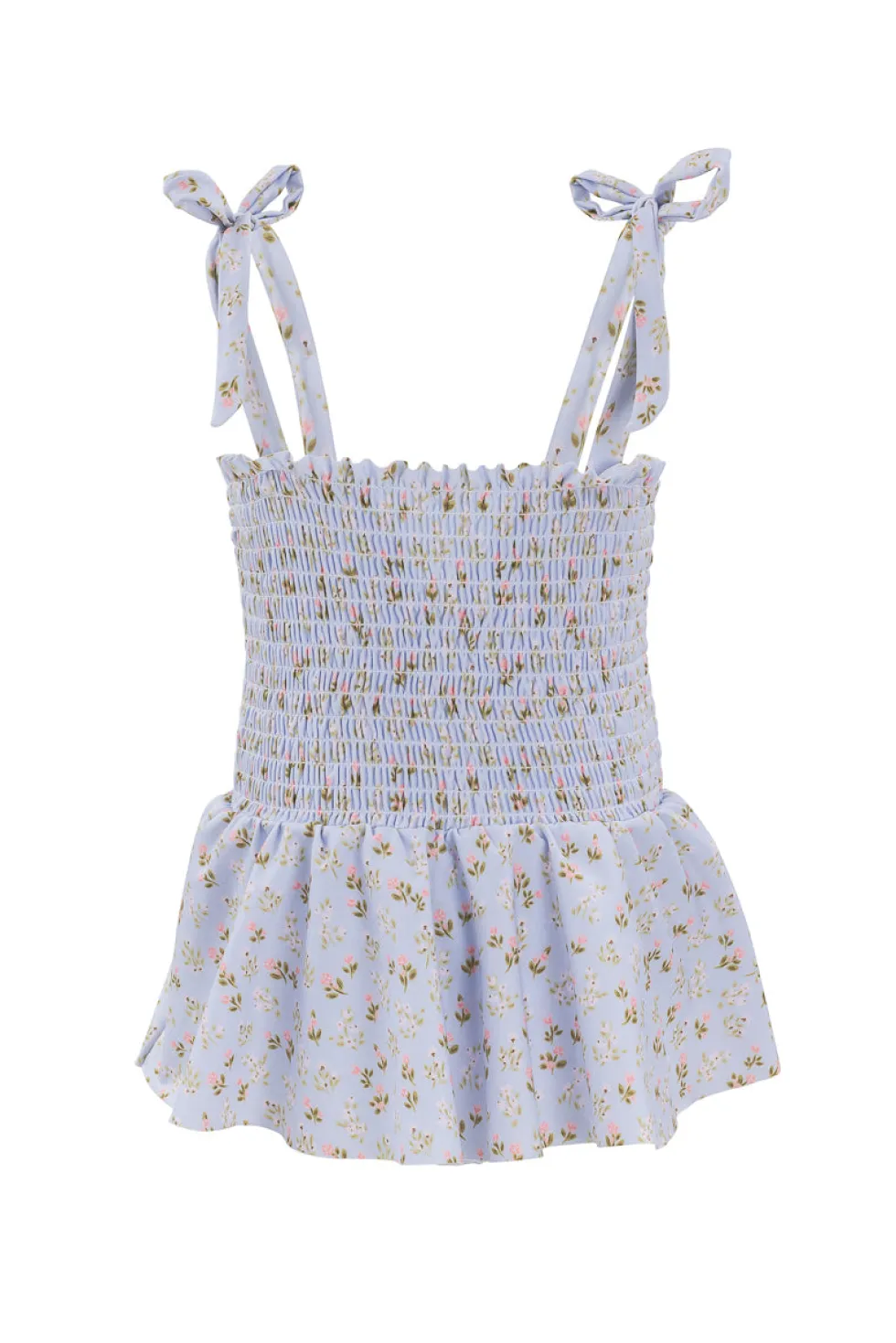 Mini Maggie One Piece in Blue Ditsy Floral