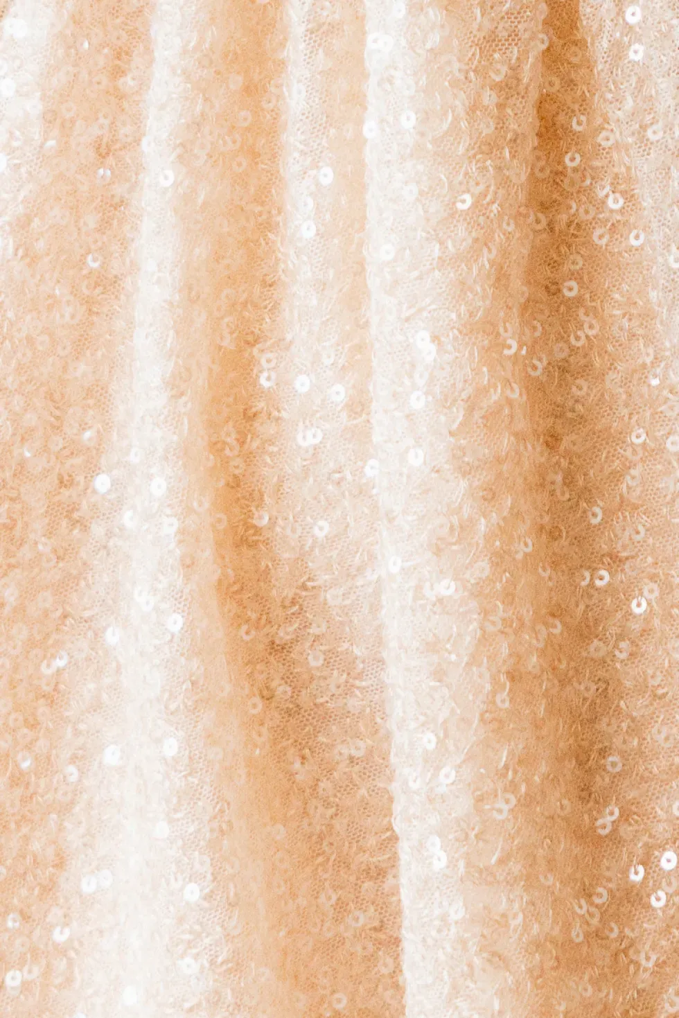 Mini Marisol Dress in Cream Sequin