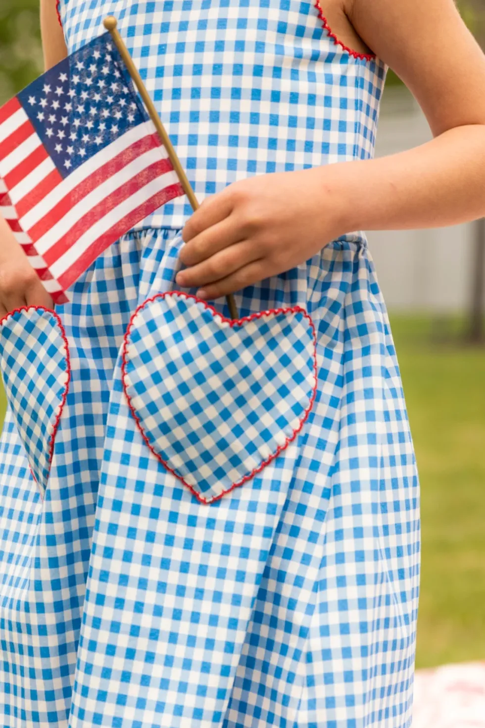 Mini Rue Play Dress in Vichy Gingham