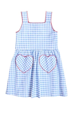 Mini Rue Play Dress in Vichy Gingham