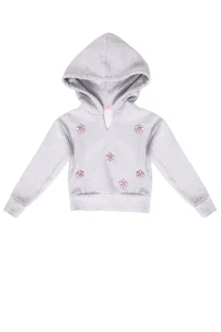Mini Skylar Hoodie in Heather Gray