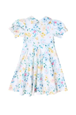 Mini Sophia Dress in Blue Bouquet