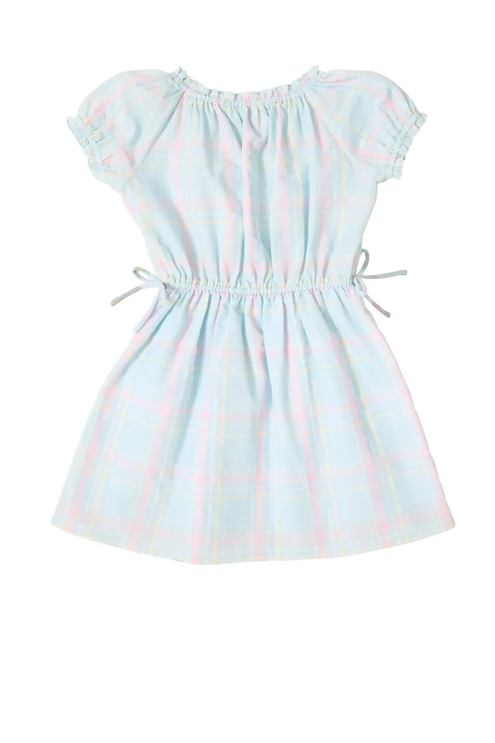 Mini Thalia Dress in Pastel Plaid