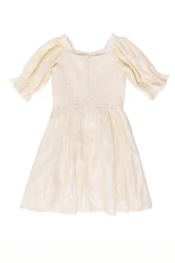 Mini Tindra Dress in Cream Sequin