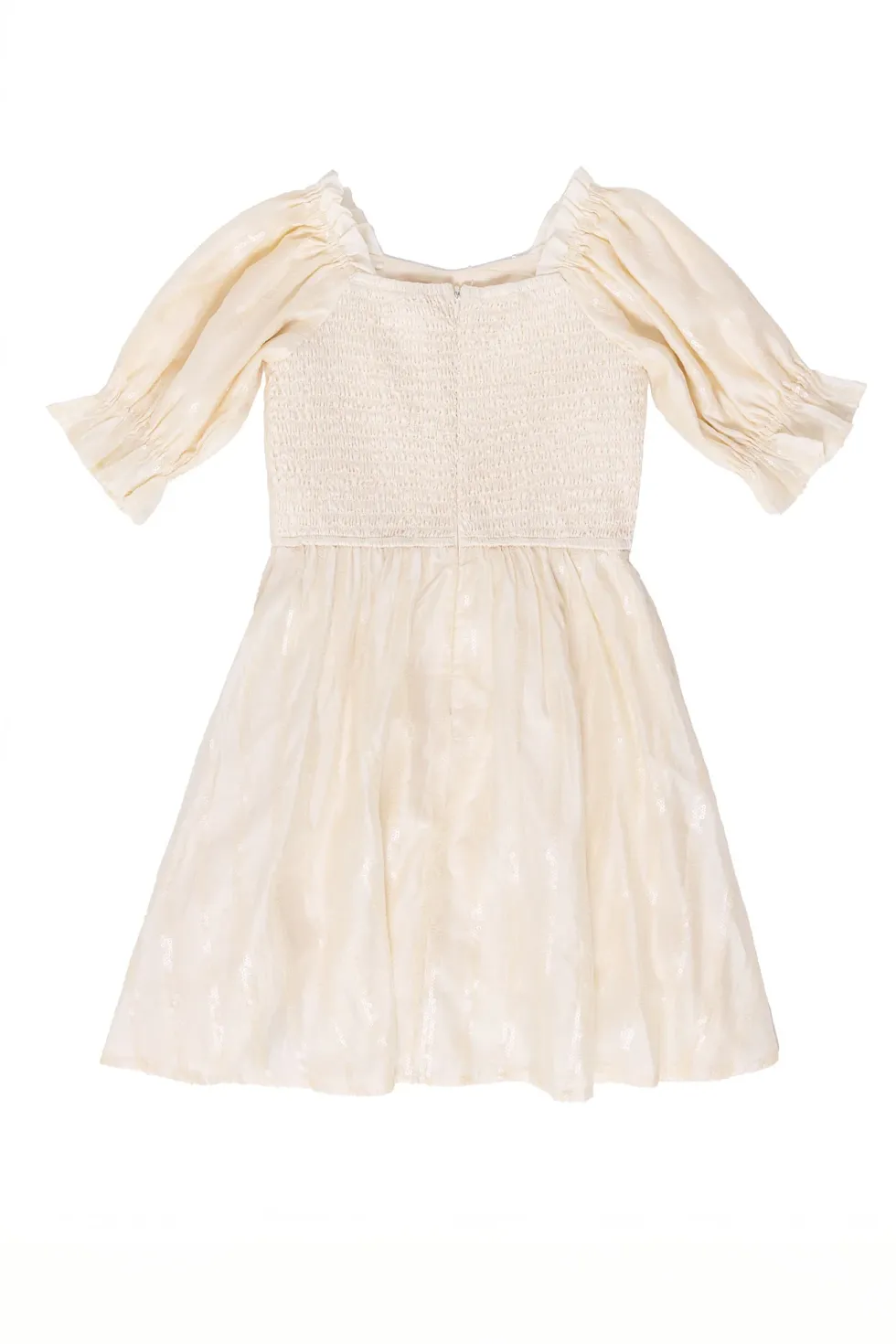 Mini Tindra Dress in Cream Sequin