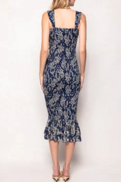 Mira Dress in Gilded Vine