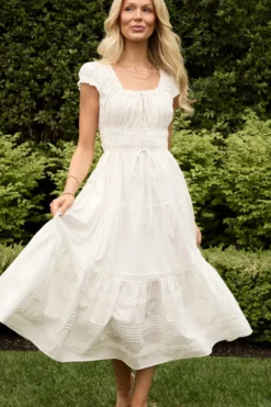 Palermo Dress in White