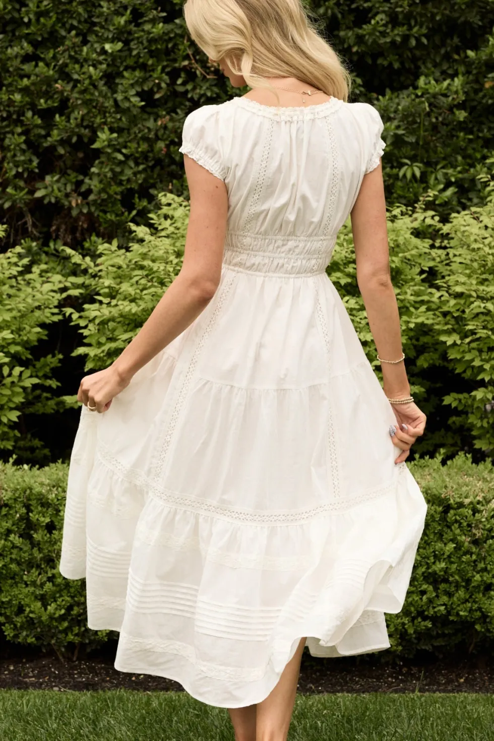 Palermo Dress in White