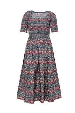 Parker Dress in Dusk Floral Medley