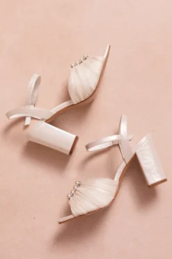 Piper Pearl Heel in Ivory