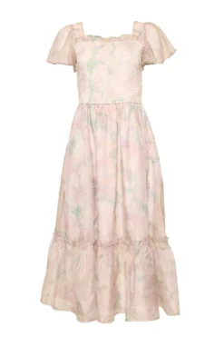 Rhiannon Dress in Painted Bloom