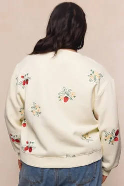 Sabina Sweatshirt in Cream