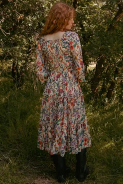 Selena Dress in Vivid Meadow