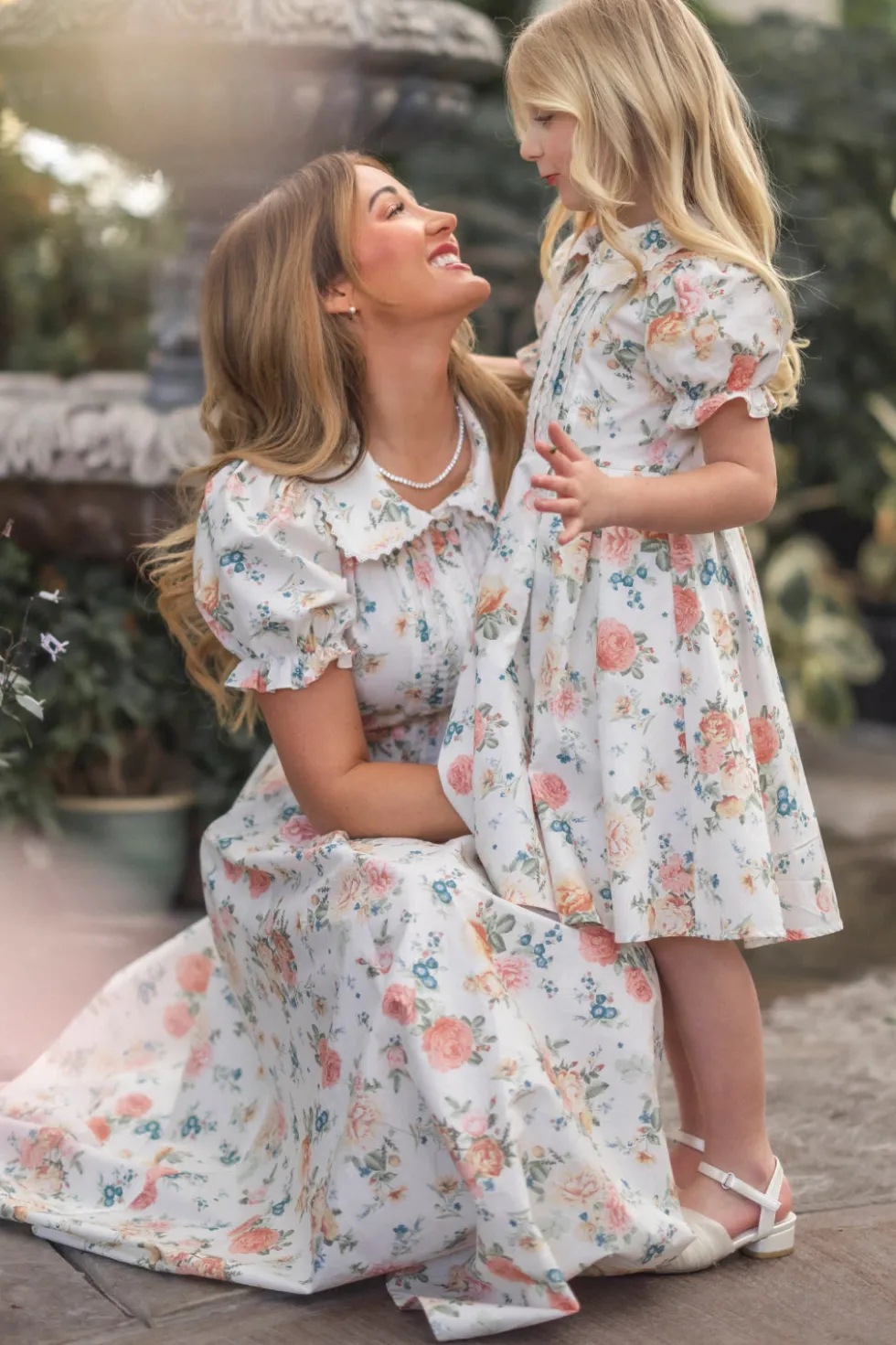 Sophia Dress in Countryside Peony Blossom
