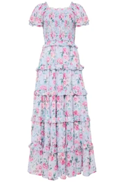 Winnie Dress in Peony Blossoms
